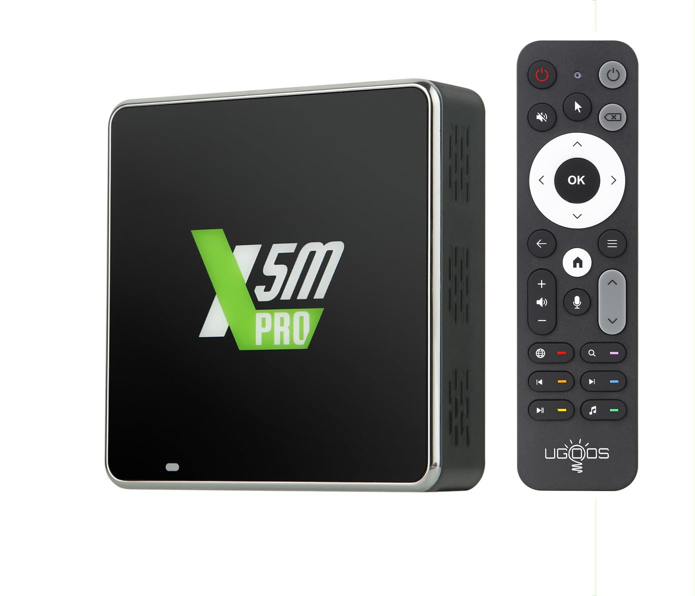 Ugoos X5m Pro Android 14 – box TV 4K HDR avec 4 Go RAM