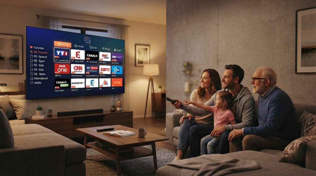 profiter de son abonnement iptv smarter pro en famille