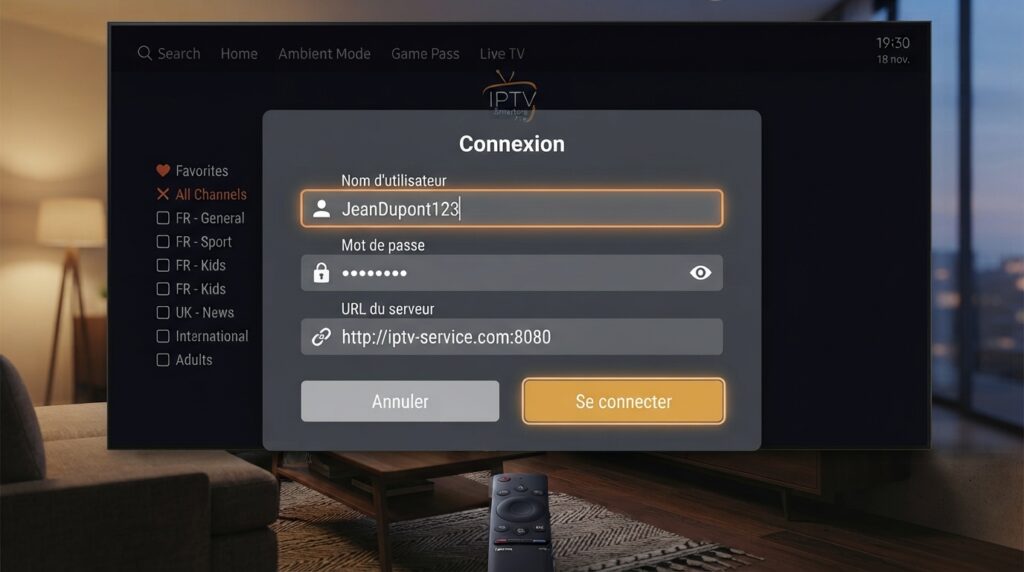 code iptv smarter pro identifiants de connexion