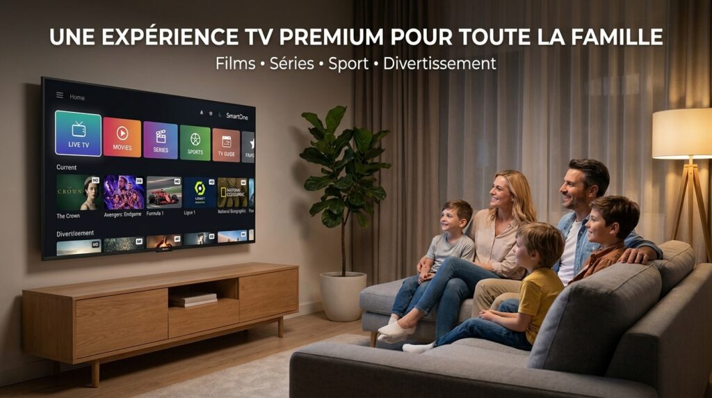  abonnement ip tv stable en famille france