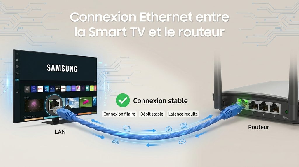 connexion stable app iptv samsung streaming