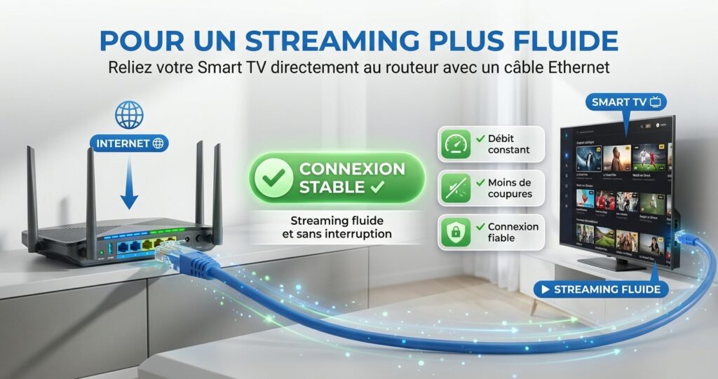 connexion stable setting iptv installation