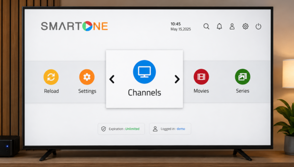 smartone iptv guide activation france